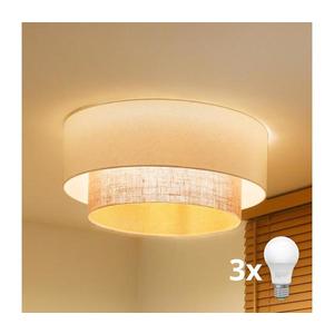 Brilagi - Plafonieră LED Boho Style, 3x E27, 15W, 230V, diam. 60 cm imagine