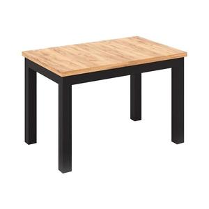 Masă extensibilă DOO, stejar Artisan / negru imagine