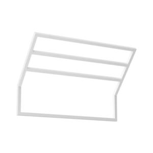 Suport de perete pentru prosoape 37x60 cm alb imagine