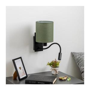 Lampă LED de perete Brilagi NUBILA 1xE27/25W/230V + LED/3W negru/verde imagine