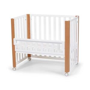 KINDERKRAFT SELECT KOYA Premium - Pătuț 4 în 1 pentru copii, fag/pin imagine