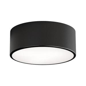 Plafonieră pentru baie CLEO cu senzor, 1xE27/24W/230V, diametru 20 cm, IP54, neagră imagine