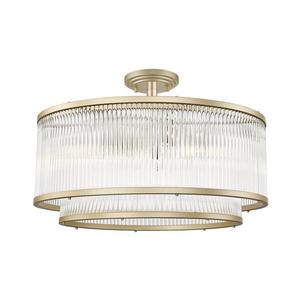 Lustră aplicată Zuma Line C0528-06H-V6AC SERGIO 6xE14/60W/230V auriu imagine