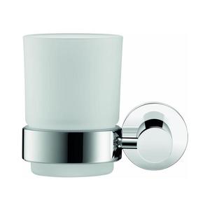 Duravit 99194600 - Suport pentru periuțe de dinți D-CODE, pentru montare pe perete, stânga, negru mat imagine