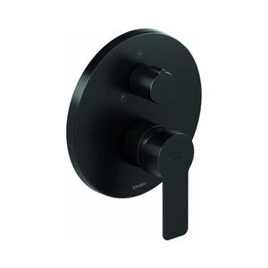 Duravit DC4210012046 - Baterie de duș pentru montaj încastrat D-CODE, negru mat imagine