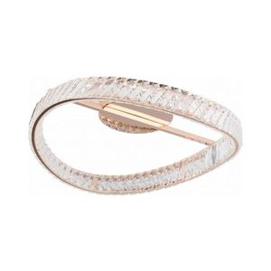 Zuma Line MX3317-1-3GT - Corp de iluminat LED dimabil GANO LED/36W/230V Ø 52 cm aur roz imagine