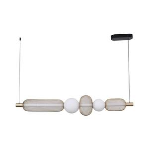 Zuma Line MD2596-5B-3BGT - Lustră LED suspendată SARR pe cablu, 27W/230V, 3000-5700K, auriu + telecomandă imagine