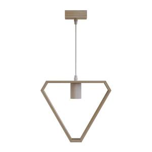 - Lustră din lemn pe cablu, 1xE27/60W/230V, pin imagine