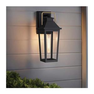 Quoizel QZ-BUCKLEY-S-MBK - Aplica de exterior pentru perete Buckley S 1xE27/40W/230V IP44 imagine