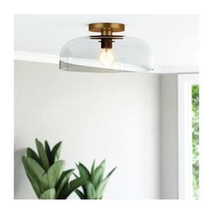 Alora Mood ALM-SYLVIA-SF-BG-CL - Plafonieră SYLVIA 1xE27/60W/230V, auriu imagine