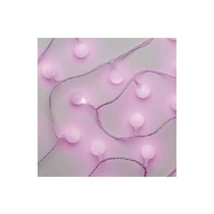 Instalație LED de Crăciun de exterior 40xLED/9m IP44 roz imagine