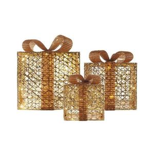 Decorațiune LED de Crăciun 72xLED/1, 35W/230V aurie imagine