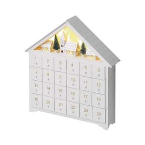 Calendar LED de Advent 8xLED/2xAA alb imagine