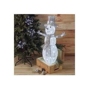 Decorațiune LED de Crăciun de exterior 80xLED/3, 6W/230V IP44 82 cm om de zăpadă imagine