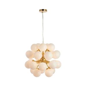 Endon 76499 - Lustru suspendat pe cablu OSCAR 28xG9/18W/230V, auriu imagine