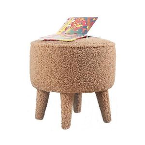 Taburet PIXI Ø 38 cm, maro imagine