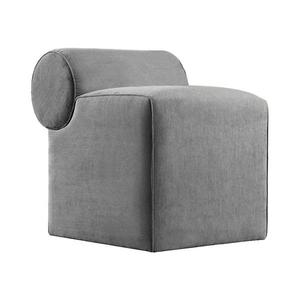 Taburet TIKI, 47 x 45 cm, gri imagine