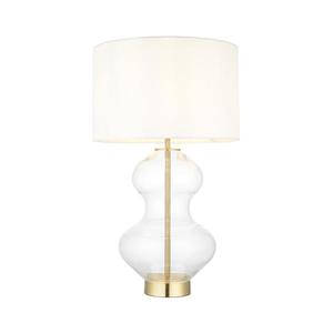 Endon 99110 - Lampă de masă dimabilă KELDA 1xE27/10W/230V alb/auriu imagine