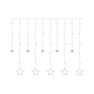 Perdea luminoasă LED de Crăciun, 115 LED, 1, 35 W, 6, 85 x 1, 05 m, alb cald imagine