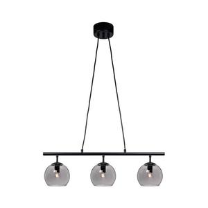 Cottex T2493SVG - Lustru suspendat pe cablu CAPELLA 3xE14/40W/230V fumuriu/negru imagine