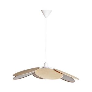 Cottex 8200130-5000 - Lustru suspendat pe cablu WINF, 1xE27/8W/230V, bej/alb imagine