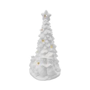 Decorațiune LED de Crăciun, brăduț, 2xAA, lumină alb caldă imagine