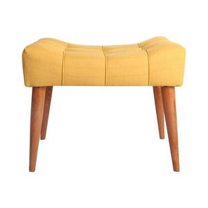 Taburet LUMI, 40 x 58 cm, galben imagine