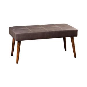 Taburet VITO, antracit, 46 x 92 cm imagine