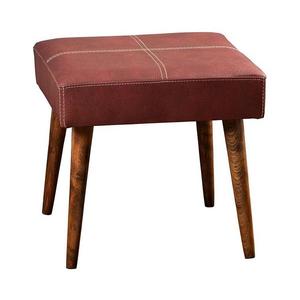 Taburet NUTO, 46 x 46 cm, roșu imagine