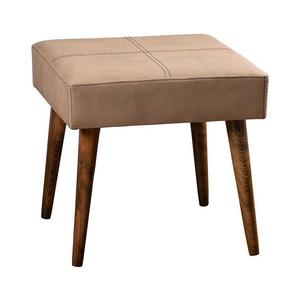 Taburet NUTO, 46 x 46 cm, maro imagine