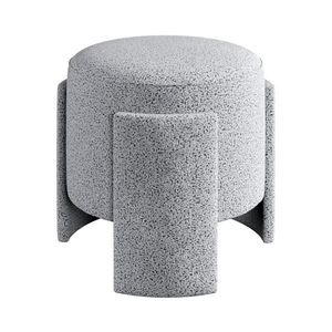 Taburet ROCKET Ø 39 cm gri imagine