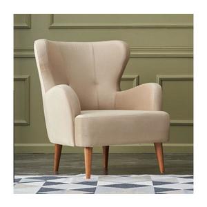 Fotoliu cu aripi NEKO, crem imagine