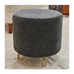 Taburet NANI, diametru 40 cm, antracit imagine