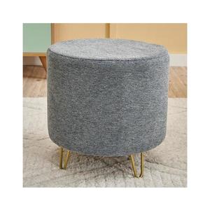 Taburet NANI Ø 40 cm, gri imagine