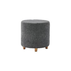 Taburet KIMA, diametru 40 cm, antracit imagine