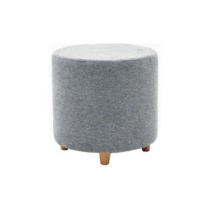 Taburet KIMA, diametru 40 cm, gri imagine