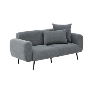 Canapea PISA, 2 locuri, gri imagine