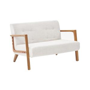 Canapea TUMI, 2 locuri, crem imagine