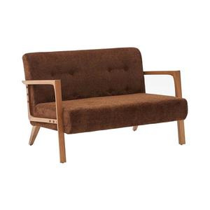Canapea TUMI, 2 locuri, maro imagine