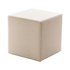 Taburet CUBI 40 x 40 cm, crem imagine