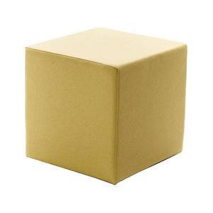 Taburet CUBI 40x40 cm galben imagine