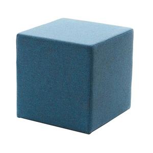 Taburet CUBI 40 x 40 cm albastru imagine