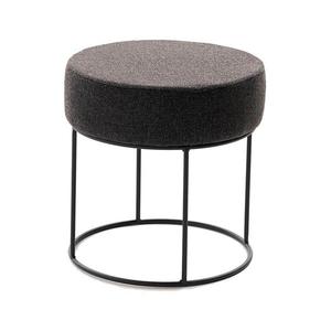 Taburet RELO, Ø 40 cm, maro închis imagine