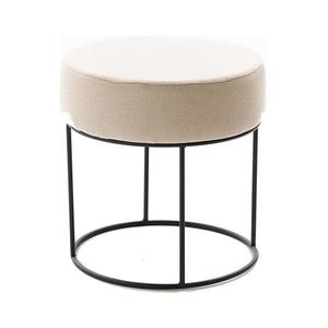 Taburet RELO, Ø 40 cm, crem imagine