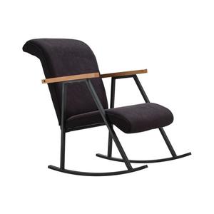 Fotoliu balansoar LUNI negru imagine