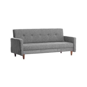 Canapea NARA, 2 locuri, gri deschis imagine