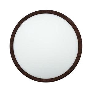 Plafonieră LED 24W/230V, 3000/4000/6500K, Ø 30 cm, maro imagine