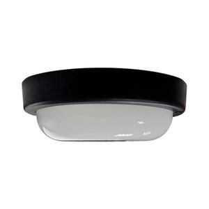 Plafonieră LED de exterior, 8W, 230V, 4200K, diam. 14 cm, IP64, neagră imagine