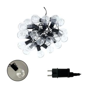 Ghirlandă LED decorativă pentru exterior 20xLED/0, 075W/230V 5, 8 m IP44 negru imagine