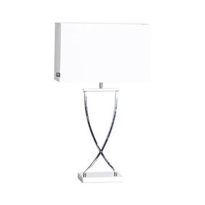 ByRydens 2820440-5000 - Lampă de masă OMEGA 1xE27/5W/230V albă/crom lucios imagine